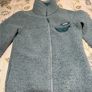 Columbia Women's FleeceJacket in Light Blue